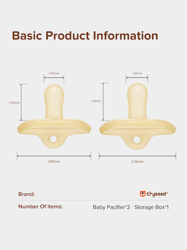 Thyseed Newborn Pacifier Air