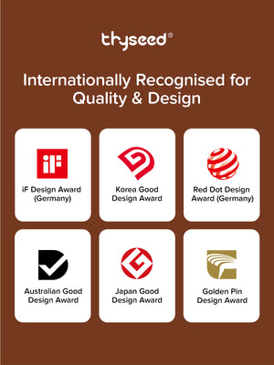 Thyseed Glass Natural Anti-colic Baby Bottle