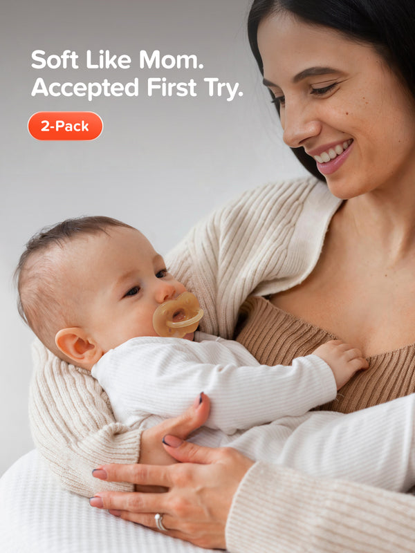 Thyseed Newborn Orthodontic Silicone Pacifier Set