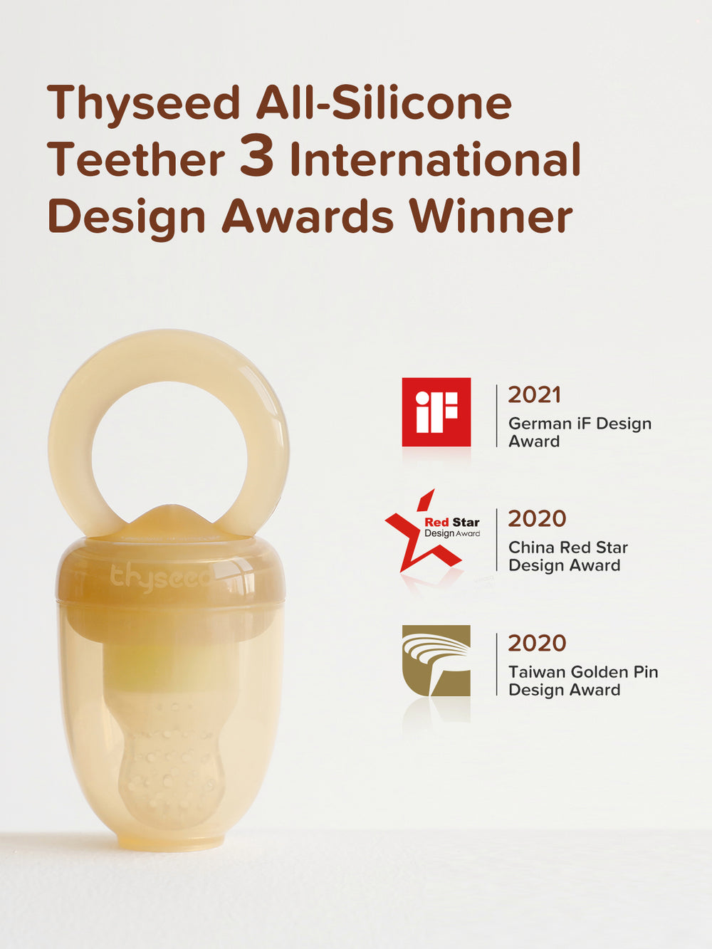 Silicone Baby Fruit Feeder Set