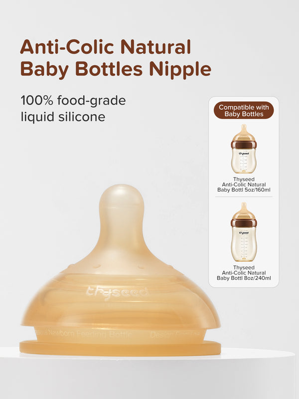Anti-Colic Natural  Baby Bottles Nipple