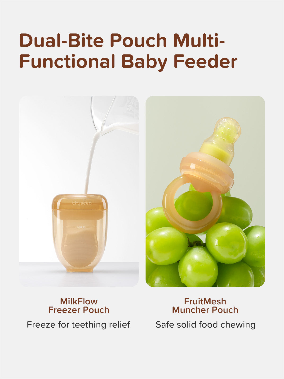 Thyseed Baby Breastmilk Frozen Feeder