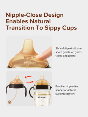 Breast-like Transition Sippy Cup | 10oz/300ml
