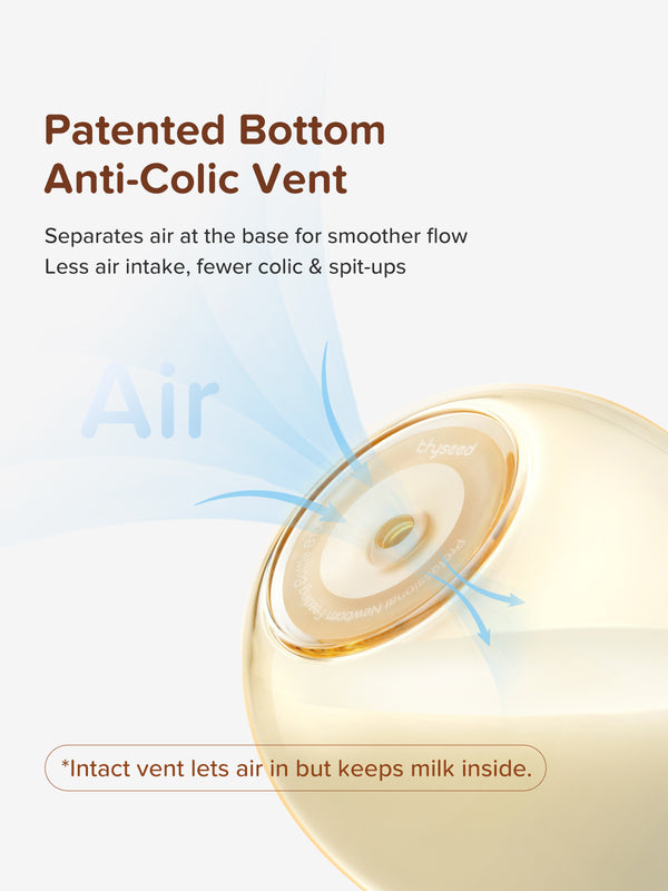 PPSU Baby Bottle with Anti-Colic Vent for Natural Feeding