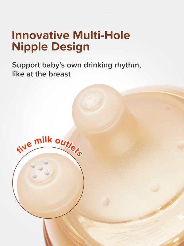 PPSU Baby Bottle with Anti-Colic Vent for Natural Feeding