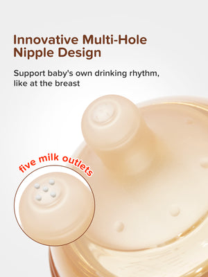 Anti-Colic Natural  Baby Bottles Nipple