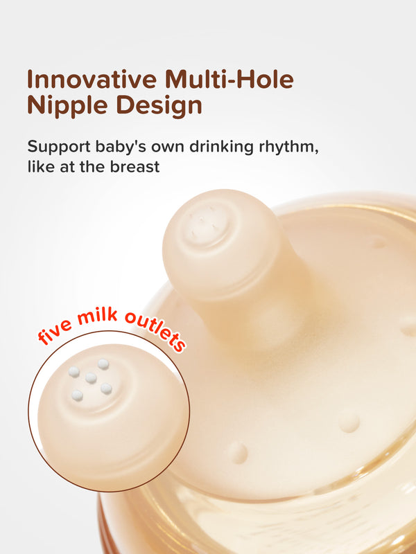 Anti-Colic Natural  Baby Bottles Nipple