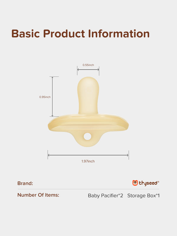 Ultra-Thin Baby Pacifier