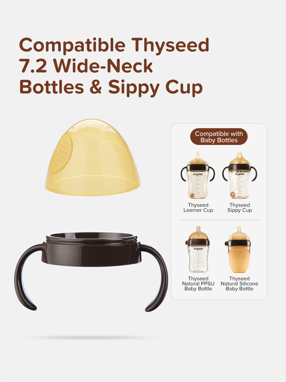 Baby Bottle & Sippy Cup Handle Kit