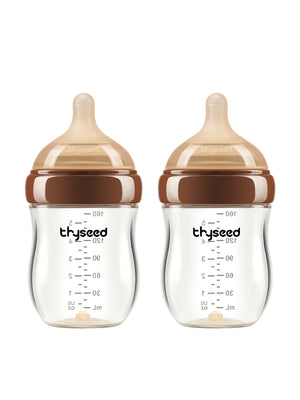 Thyseed Glass Natural Anti-colic Baby Bottle