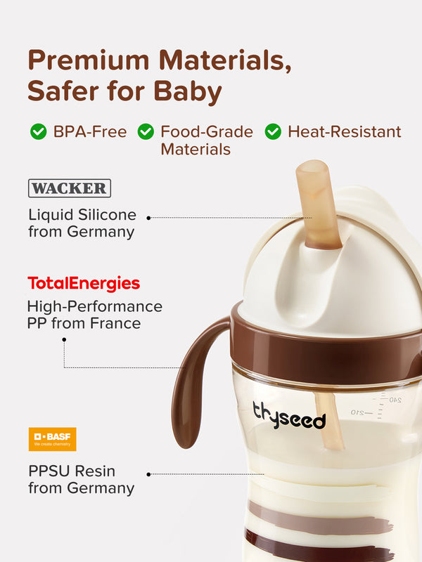 Thyseed Baby Straw Cup | 10oz/300ml
