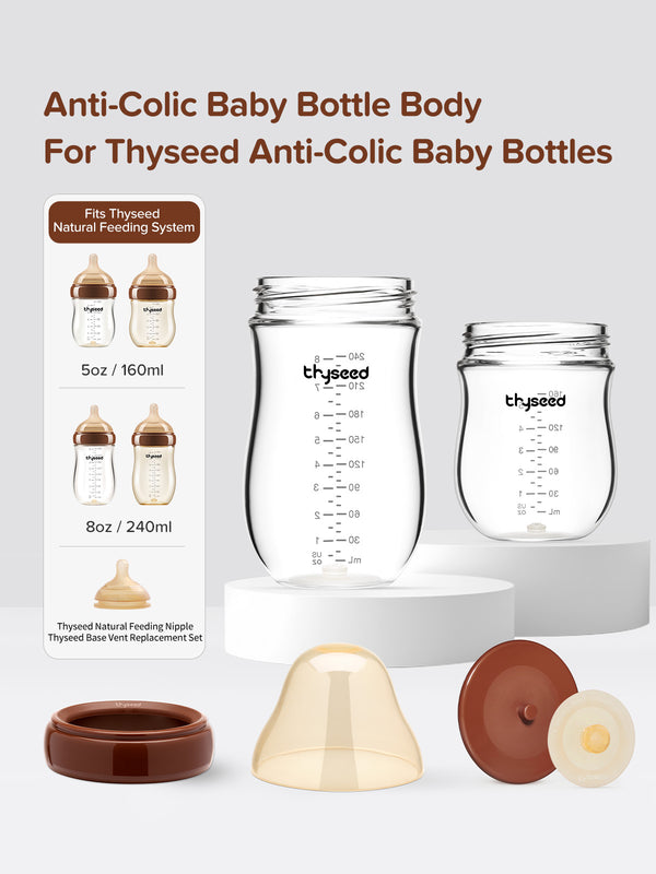 Thyseed Glass Bottle Body - No Nipple Included