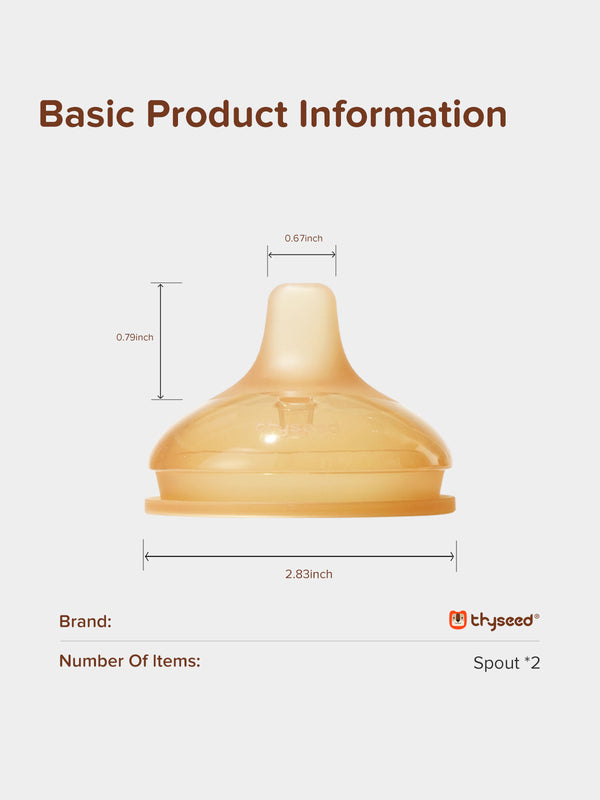 Breast-like Transition Sippy Cup Spout