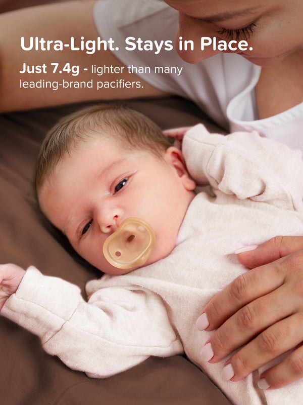 Thyseed Ultra-Light Silicone Pacifier for Newborns & Infants