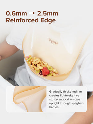 3D Ultra-Thin Liquid Silicone Baby Bib