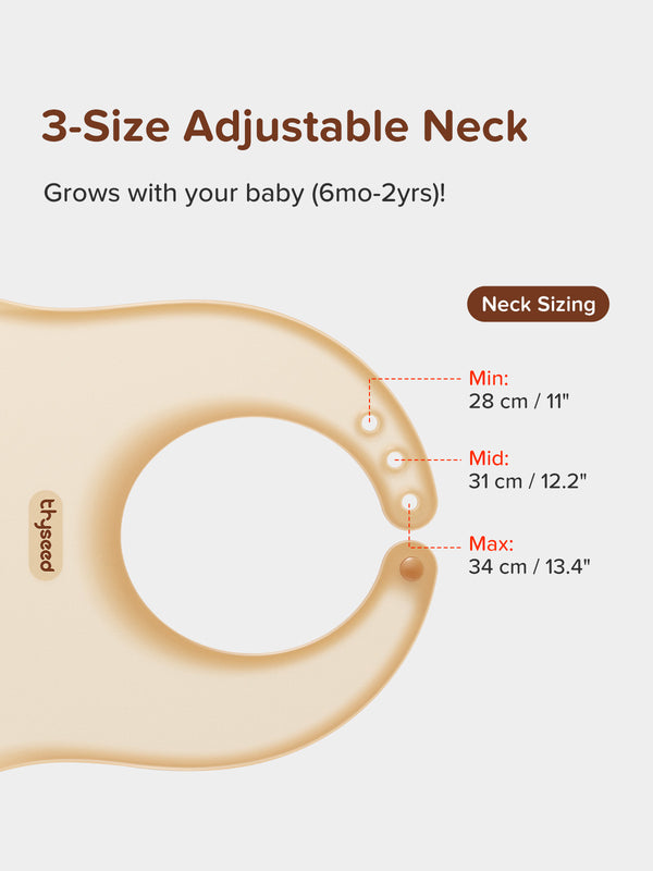 3D Ultra-Thin Liquid Silicone Baby Bib