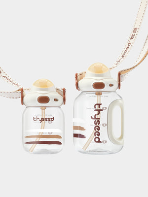 Large Kids' Water Bottle with Straw