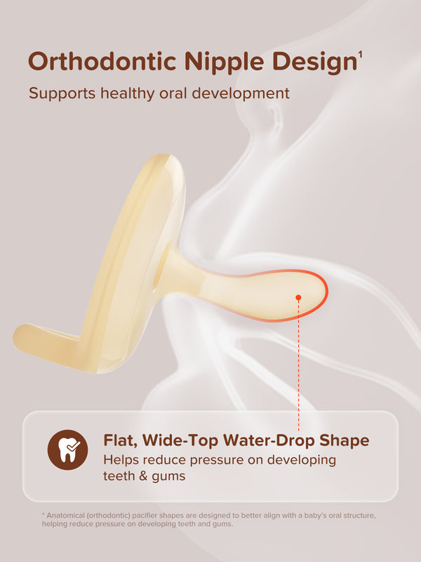 Thyseed Ultra-Light Silicone Pacifier for Newborns & Infants