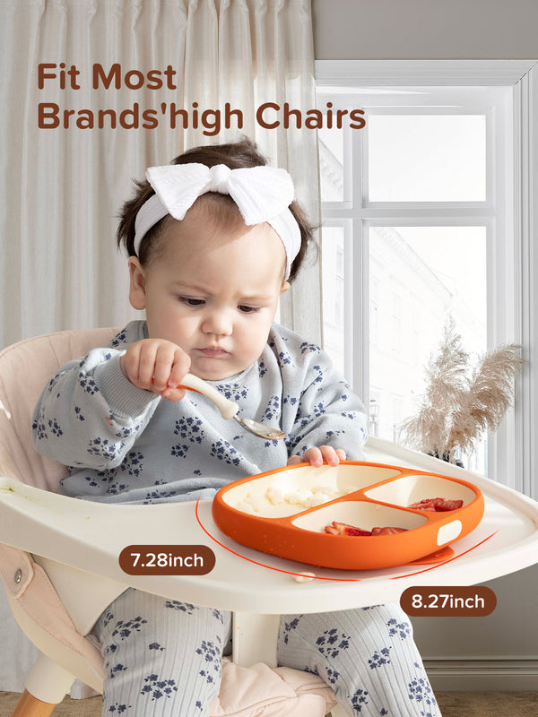 Liquid Silicone Baby Feeding Plate