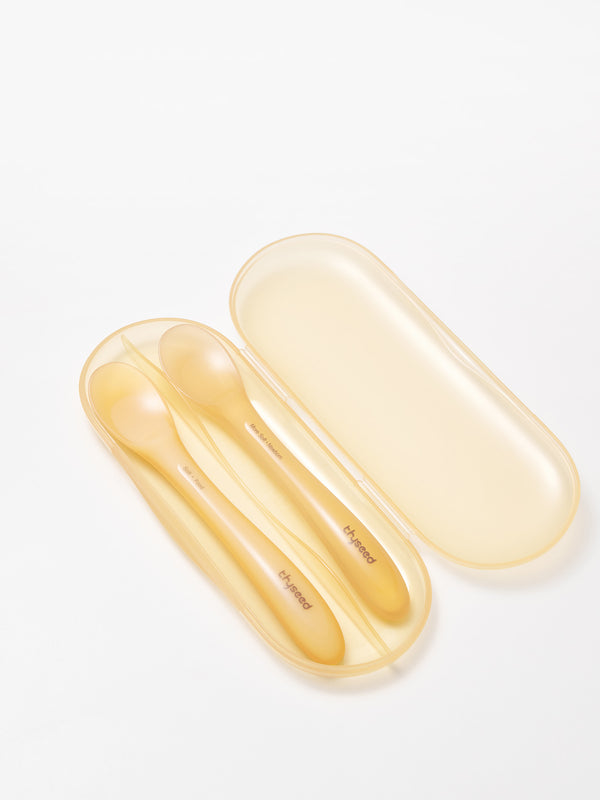 Soft Silicone Baby Feeding Spoon