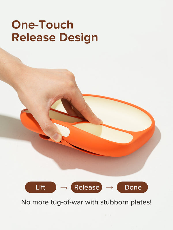 Liquid Silicone Baby Feeding Plate