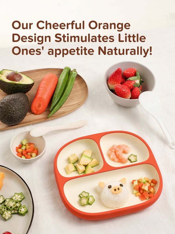 Liquid Silicone Baby Feeding Plate